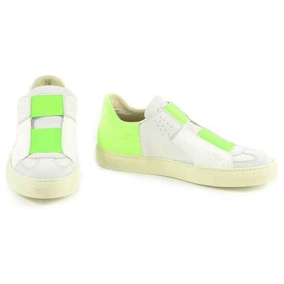 𝅺MAISON Margiela MM6 leather nylon sneakers 5(38) BNWOB - Picture 1 of 16